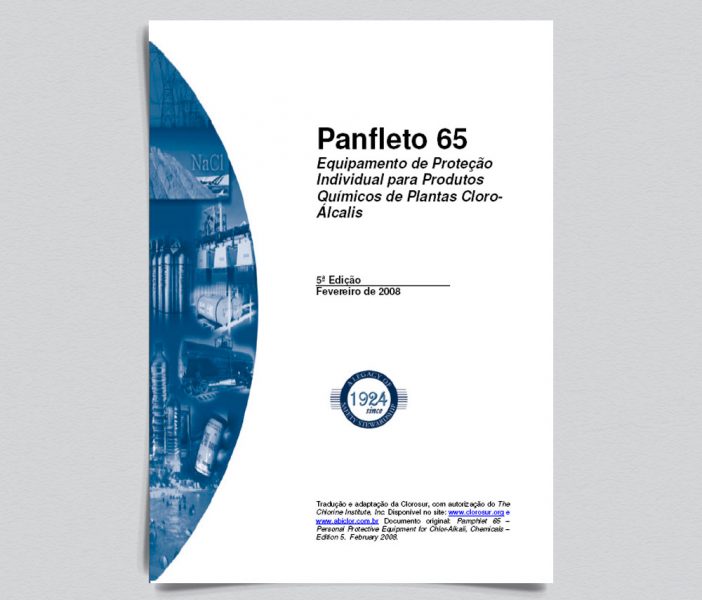 Panfleto 65 - Equipamento de Proteção Individual para Produtos Químicos de Plantas CloroÁlcalis